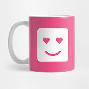 Cute minimal Love emoji Mug